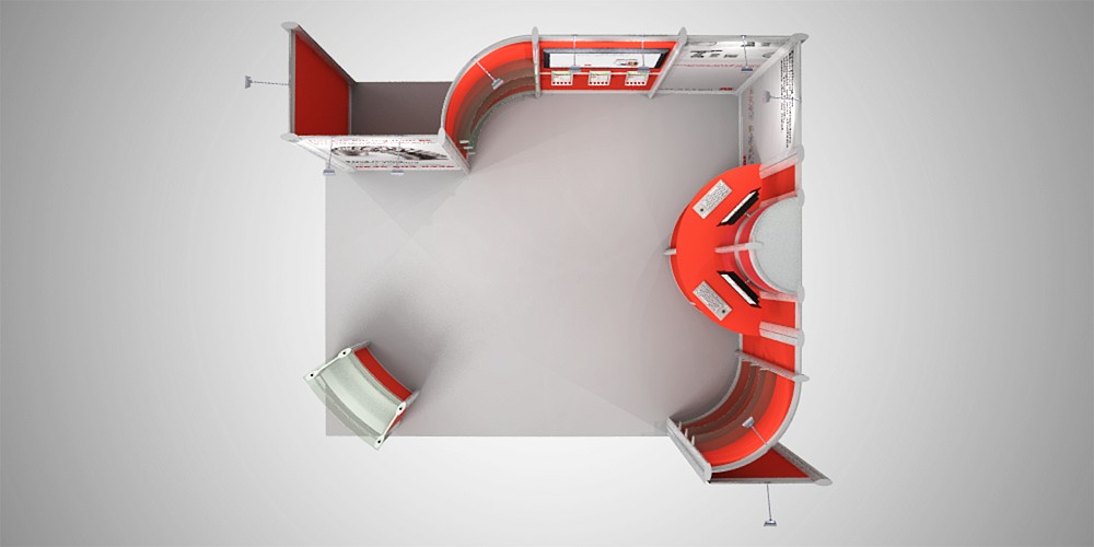 Exhibition stand for RS Components by Planet Indifferent