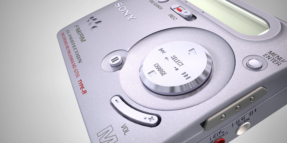 Minidisc player by Planet Indifferent