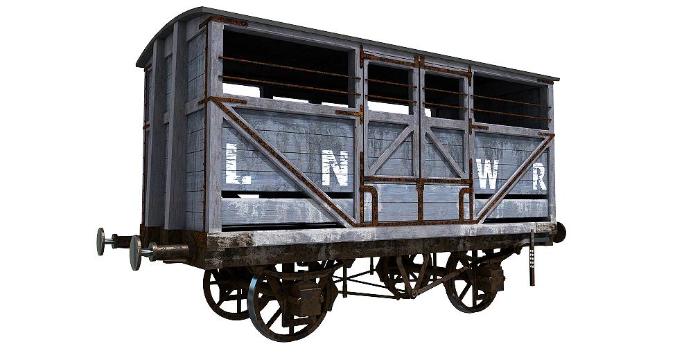 LNWR cattle wagon by Planet Indifferent