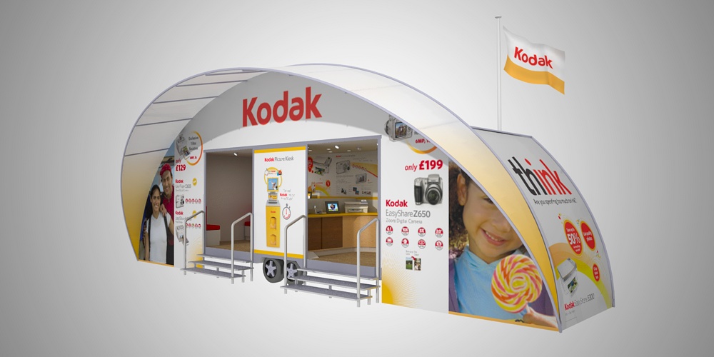 Kodak roadshow trailer visualisation by Planet Indifferent